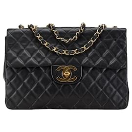Chanel-Chanel Matelasse Coco Mark Chain Shoulder Bag-Black