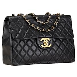 Chanel-Chanel Matelasse Coco Mark Chain Shoulder Bag-Black