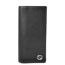 Gucci-Gucci Bi-fold Coin Purse-Black,Blue