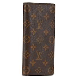 Louis Vuitton-Louis Vuitton Monogram Portefeuille Brazza Long Wallet-Brown,Monogram