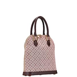 Louis Vuitton-Louis Vuitton Monogram Alma O Handbag Tote Bag-Red,Fuschia