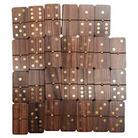 Louis Vuitton-Louis Vuitton Coffret Domino Set-Brown,Black