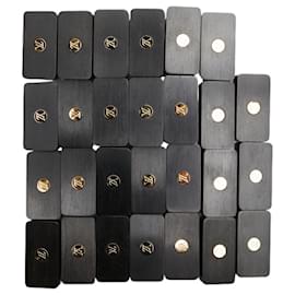 Louis Vuitton-Louis Vuitton Coffret Domino Set-Brown,Black
