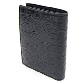 Balenciaga-Balenciaga Monaco Bi-Fold Wallet-Black