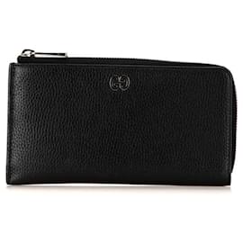 Gucci-Gucci L-Shaped Long Wallet-Black,Silvery