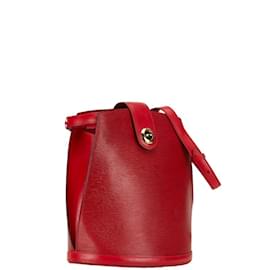 Louis Vuitton-Louis Vuitton Epi Cluny Shoulder Bag-Red