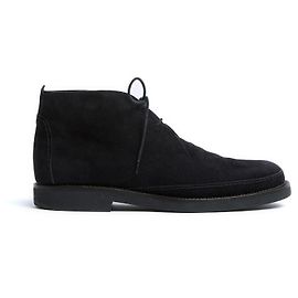 Loro Piana Derbies EU38 Schwarze Wildleder Derby-Schuhe UK5 US7.5 Schwarz