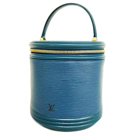 Louis Vuitton-Louis Vuitton Epi Cannes Handbag-Blue