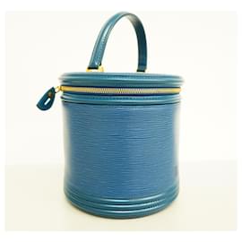 Louis Vuitton-Louis Vuitton Epi Cannes Handbag-Blue