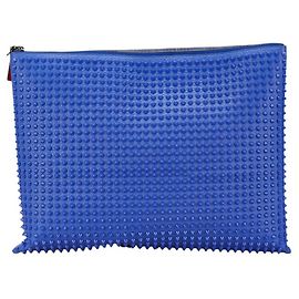 Pochette Clutch Studded Peter de Christian Louboutin Violet