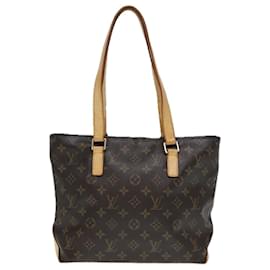 Louis Vuitton-LOUIS VUITTON Monogram Cabas Piano Tote Bag M51148 LV Auth 87980-Monogram