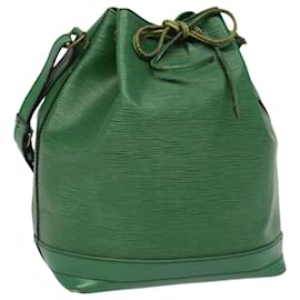 Louis Vuitton-LOUIS VUITTON Epi Noe Shoulder Bag Green M44004 LV Auth 78744-Green