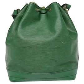 Louis Vuitton-LOUIS VUITTON Epi Noe Shoulder Bag Green M44004 LV Auth 78744-Green