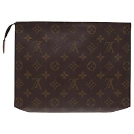Louis Vuitton-LOUIS VUITTON Monogram Poche Toilette 26 Pouch M47542 LV Auth yk14389-Monogram