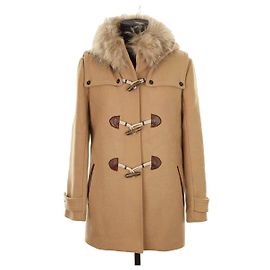 Sandro Wollmantel Beige