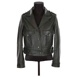 Claudie Pierlot Veste en cuir Noir