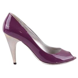 Miu Miu-Leather heels-Purple