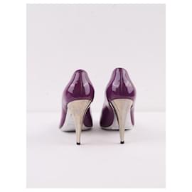 Miu Miu-Leather heels-Purple