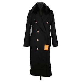 Lk Bennett-Wool coat-Black
