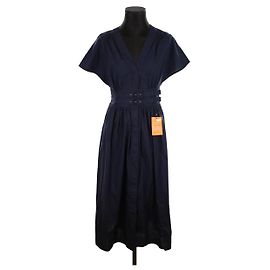 Lk Bennett Vestido de algodón Azul