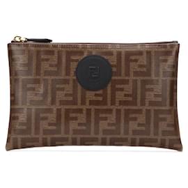 Fendi-Bags Briefcases-Brown