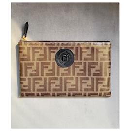 Fendi-Bags Briefcases-Brown