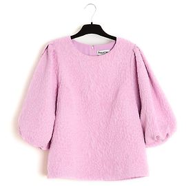 Essentiel Antwerp Essential Antwerp Top FR38 Recyceltes Pink Jacquard Pink