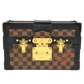 Bolsa Clutch Damier Petite Malle da Louis Vuitton Outro