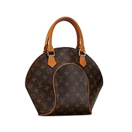 Louis Vuitton-Louis Vuitton Monogram Ellipse PM Handbag-Brown,Monogram