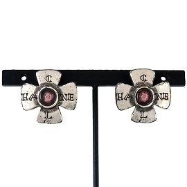 Orecchini Chanel Gripoa Cross Altro