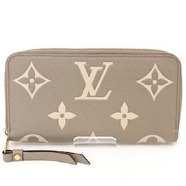 Louis Vuitton-Louis Vuitton Zippy Wallet in Tourterelle-Grey