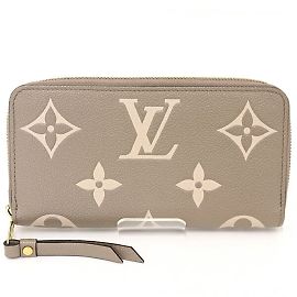 Portafoglio Zippy Louis Vuitton in Tourterelle Grigio