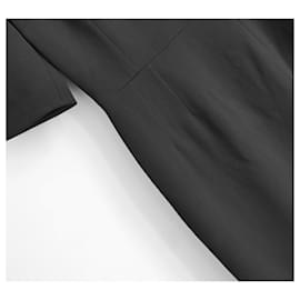 Dolce & Gabbana-Dolce & Gabbana Black Crepe Shift Dress-Black