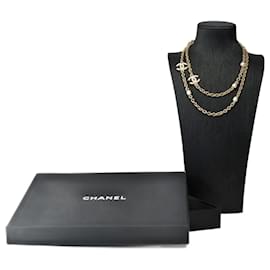 Chanel-CHANEL CC Jewelry in Gold Metal - 102078-Golden