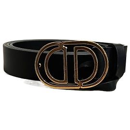 CINTURE DIOR T.cm 85 Pelle Nero