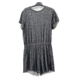 Red Valentino Garavani Shorts T.International L Glitter Grau