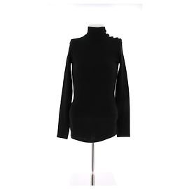 Strickwaren Balmain T.FR 38 Wolle Schwarz