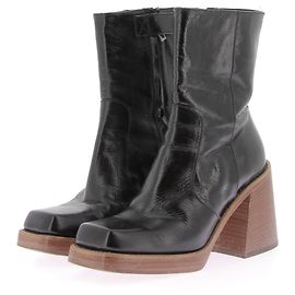 Zadig & Voltaire Stiefeletten T.EU 38 Leder Schwarz