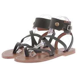 LONGCHAMP Sandales T.EU 39 Cuir Vert