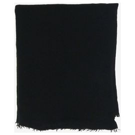 Faliero Sarti Sciarpa in cashmere nera Nero