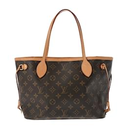 Louis Vuitton-Bolsa Louis Vuitton Monogram Neverfull PM-Marrom,Rosa