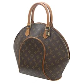 Louis Vuitton-Louis Vuitton Ellipse MM Handbag-Brown