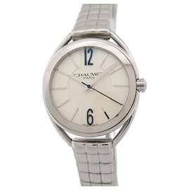 Chaumet-CHAUMET LIENS W23610-01A STEEL 29 MM QUARTZ BOX LADY WATCH-Silvery