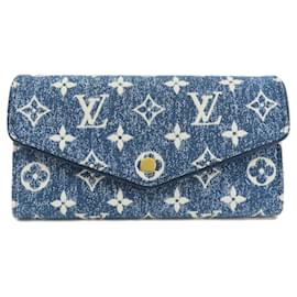 Louis Vuitton-Louis Vuitton Monogram Denim Long Wallet-Other