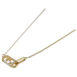 Fendi-FENDI Orlock Necklace-Golden
