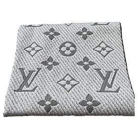 Louis Vuitton Sciarpa in lana Logomania Grigio
