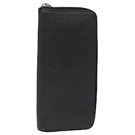 Louis Vuitton-LOUIS VUITTON Taiga Zippy WalletVertical Long Wallet Ardoise M32822 Auth bs17252-Grey