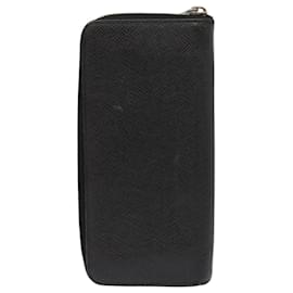 Louis Vuitton-LOUIS VUITTON Taiga Zippy WalletVertical Long Wallet Ardoise M32822 Auth bs17252-Grey