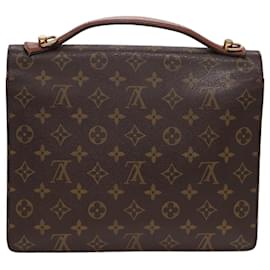 Louis Vuitton-LOUIS VUITTON Monogram Monceau 28 Hand Bag 2way M51185 LV Auth bs17183-Monogram