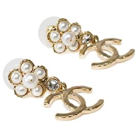 Chanel-CHANEL CC Jewelry in Gold Metal - 101953-Golden